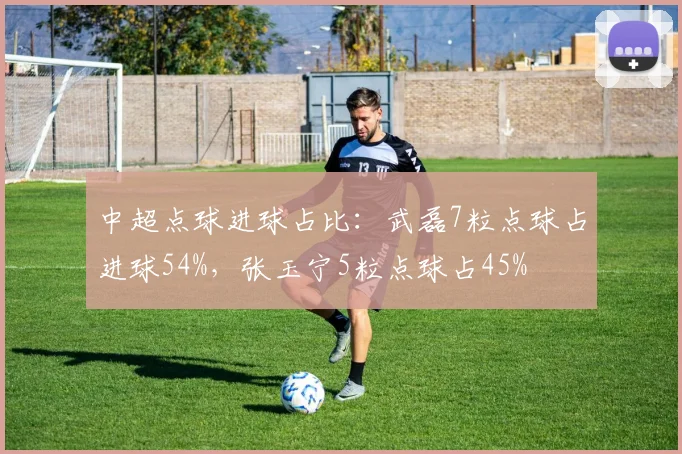 中超点球进球占比：武磊7粒点球占进球54%，张玉宁5粒点球占45%